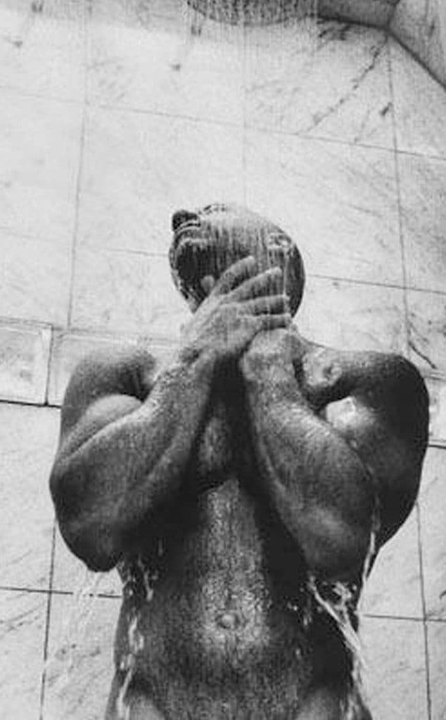 Vin Diesel shower mmm