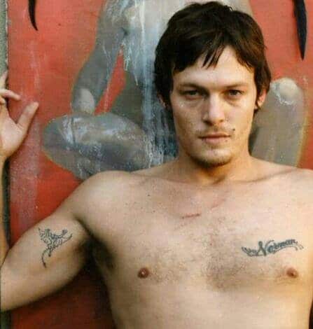 sexy pic of norman reedus with shirt off