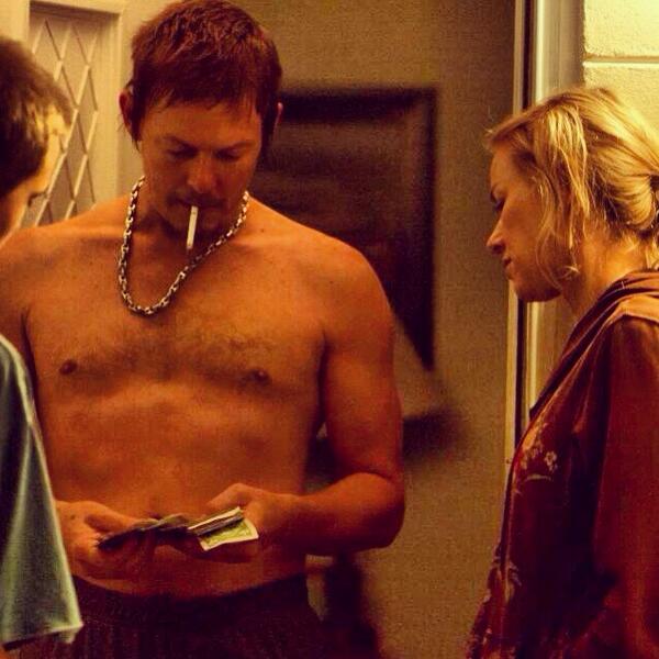 celeb norman reedus nude body with cig in his mouth