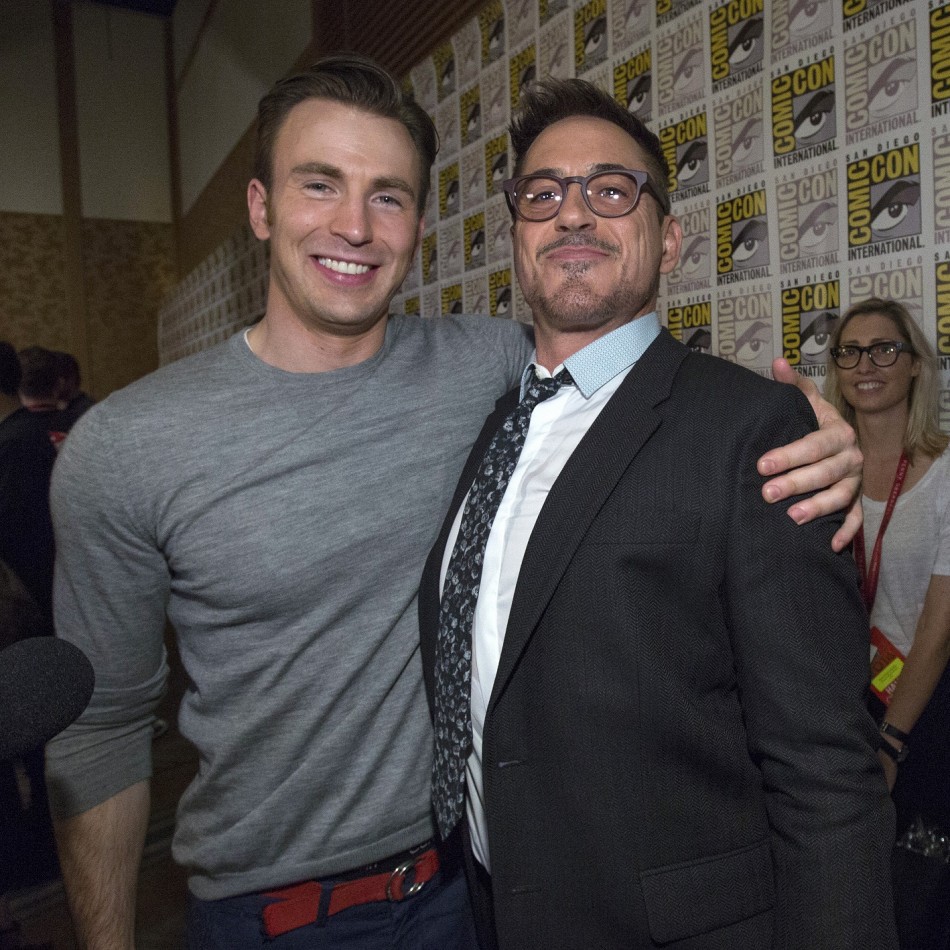 Handsome photo with Robert Downey Jr