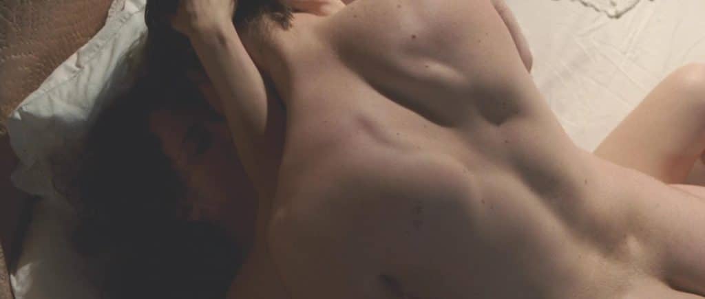 Robert Pattinson naked back