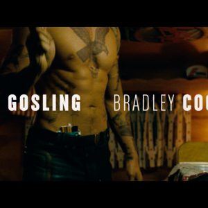 sexy Ryan Gosling with tats and abs