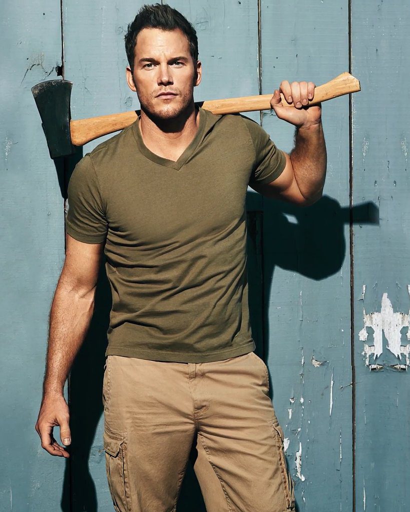 Chris Pratt fireman hot