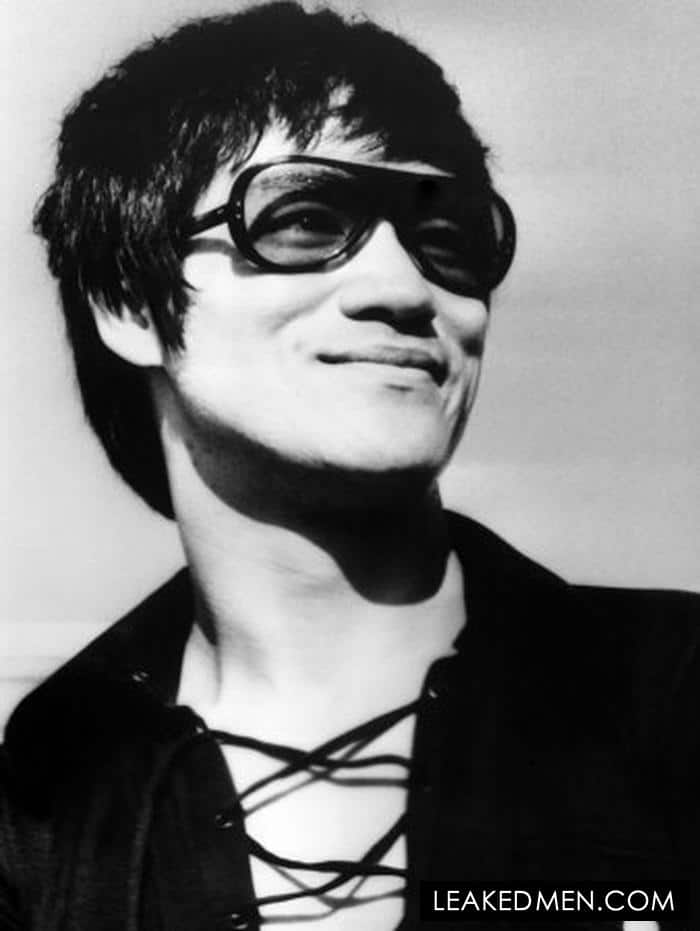 Bruce Lee in sunglasses