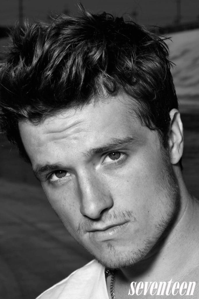 Josh Hutcherson Seventeen cover