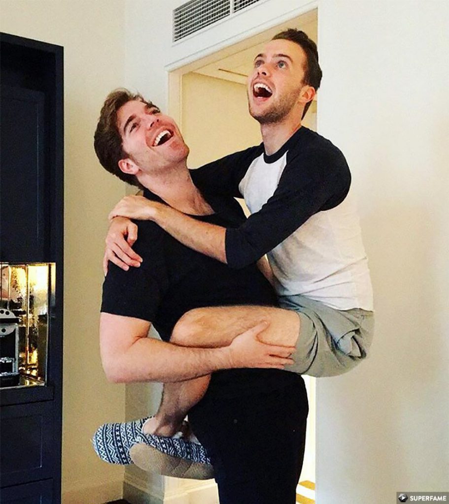 Shane holding Ryland