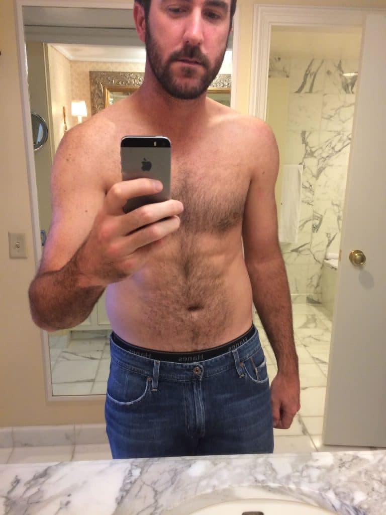 Justin Verlander shirtless selfie fappening