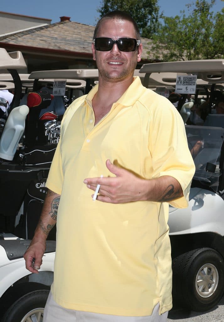 Kevin Federline weight gain golfing