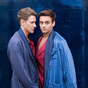 Dustin Lance Black and Tom Daley sexy pic
