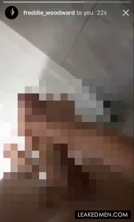 Freddie Woodward leaked penis pics