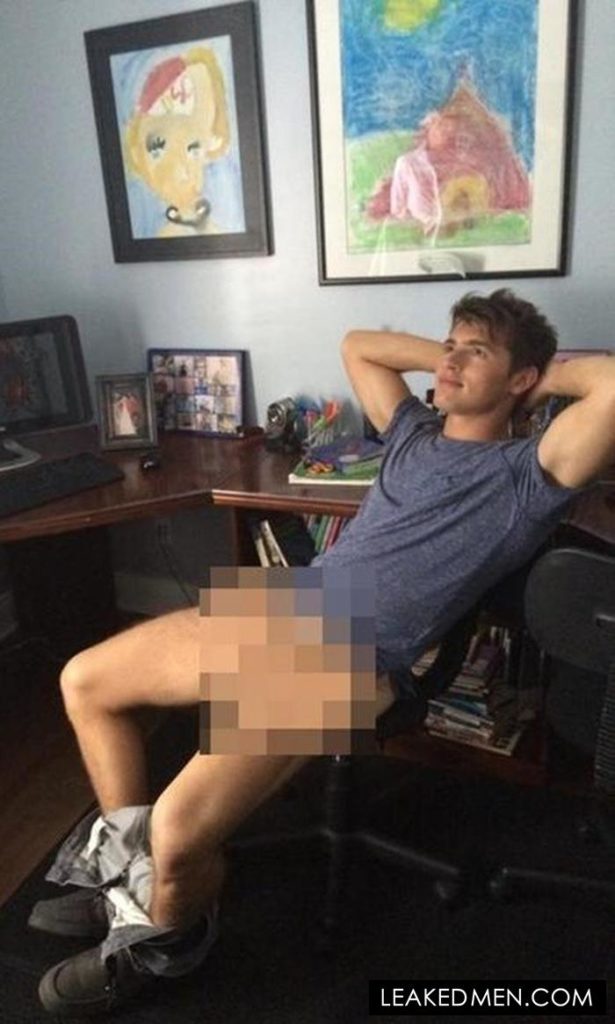 Gregg Sulkin penis censored